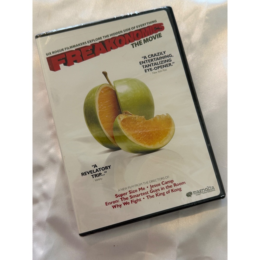 Freakonomics The Movie DVD 2010 Documentary Widescreen New Sealed Magnolia